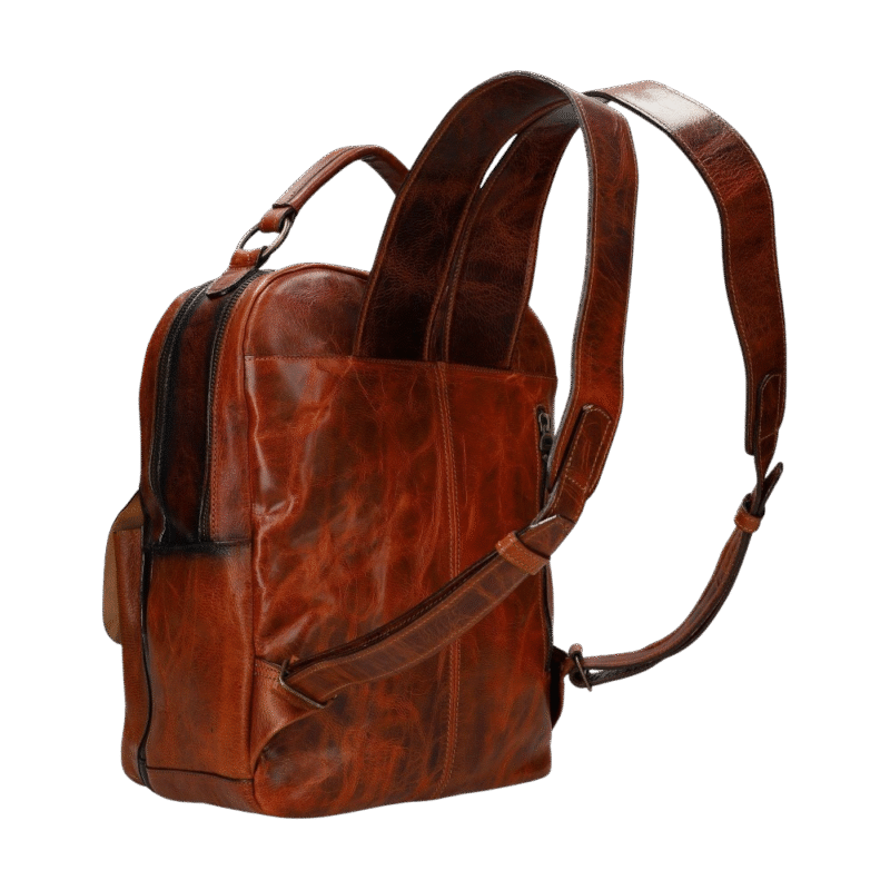 Mochila grande castanha - Image 3