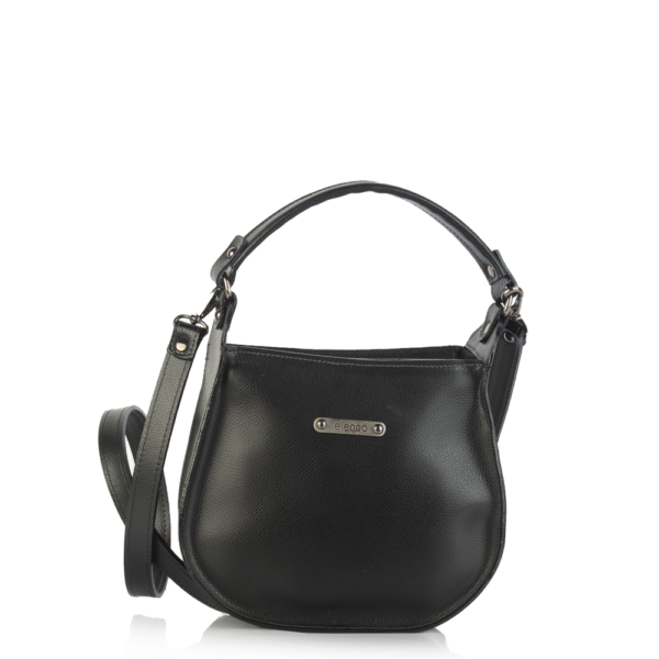 Mala em pele pequena de uma alça de mão