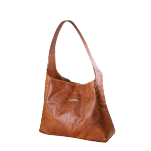 Mala de ombro camel