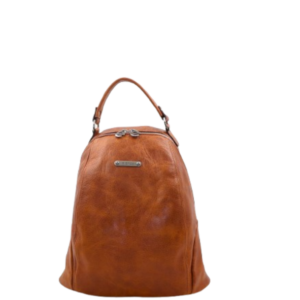 Mochila grande com fecho em metal