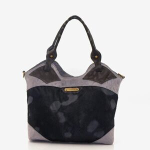 Mala em camurça grande de duas alças de ombro