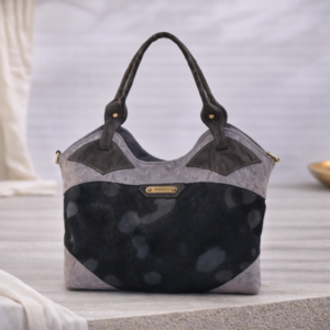 Mala em camurça grande de duas alças de ombro