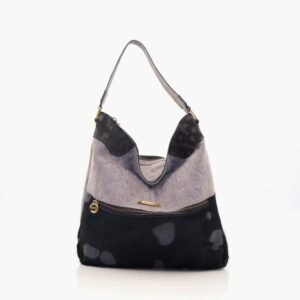 Mala em camurça grande de uma alça de ombro