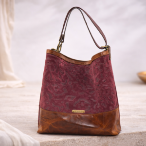 Mala de ombro grande  bordeaux