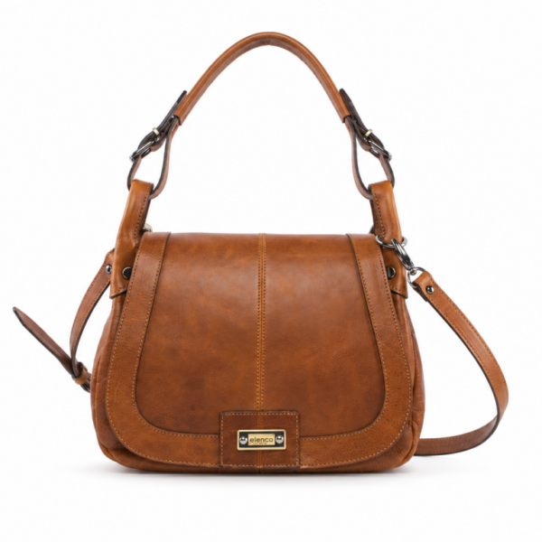 Mala média de ombro camel