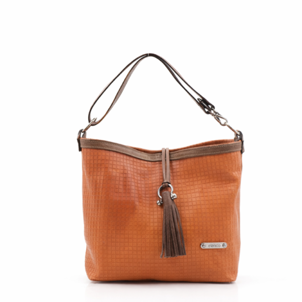 Mala média de ombro com uma alça biposicional