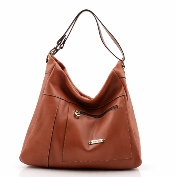 Mala em pele de uma alça biposicional