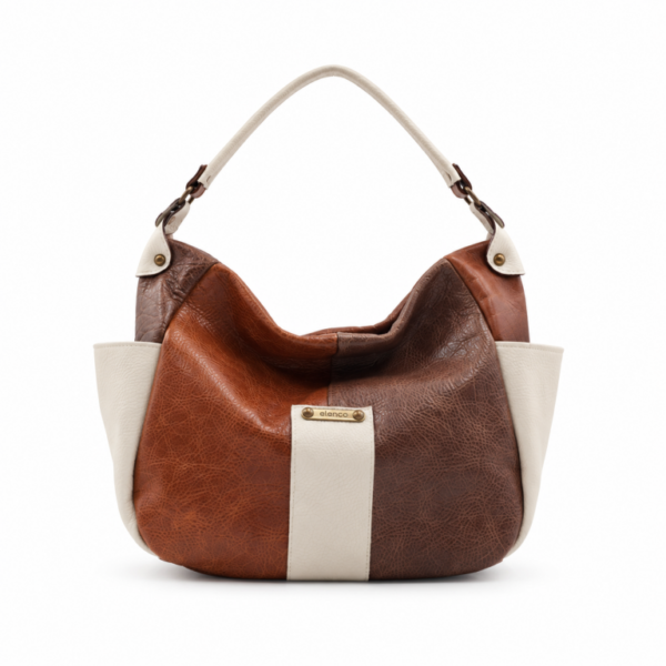 Mala média de ombro camel